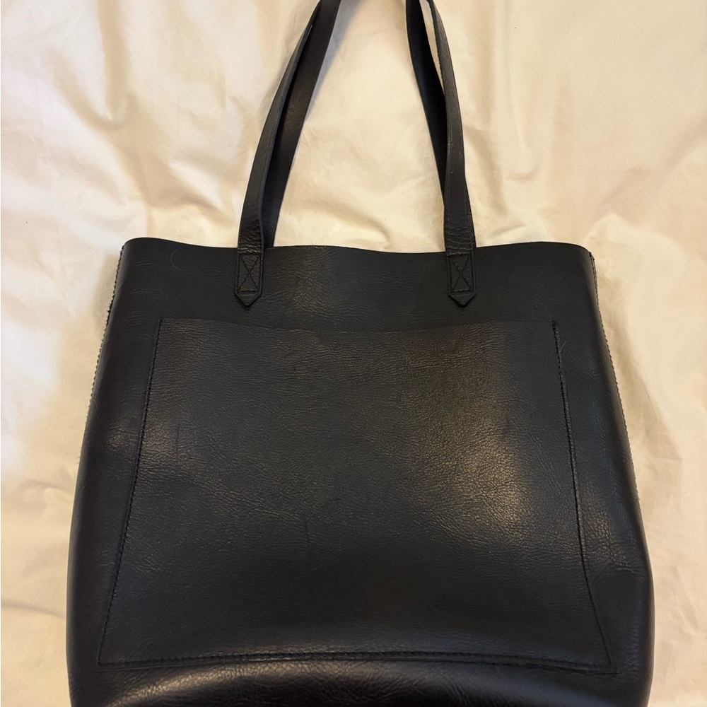 Madewell Black Medium Transport Tote
